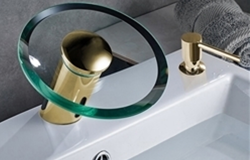 Best Commercial Building Restroom Faucet with Soap Dispenser
