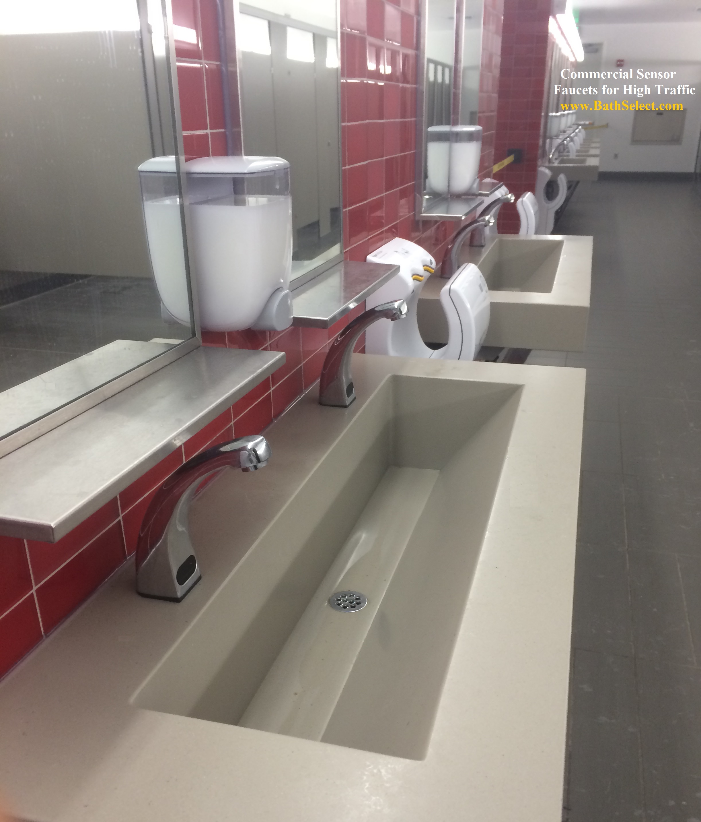 Specifications-Hands-Free-Sensor-Faucets-Public-Restrooms