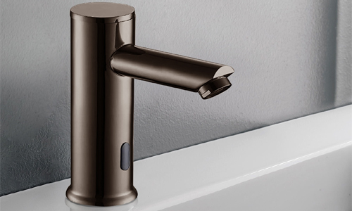 Oil-Rubbed Bronze Commercial Touchless Bathroom Faucets