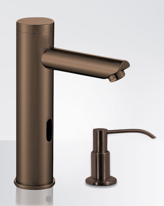 Bronze Finish Faucet/Soap Dispenser Sets