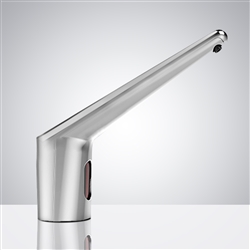 Automatic Bathroom Soap Dispenser Fontana Commercial Automatic Infrared Long Neck Chrome Sensor Soap Dispenser