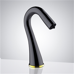 Automatic Soap Dispenser Matte Black Hand Sanitizer Automatic Soap Dispenser - Deck Mounted Commercial